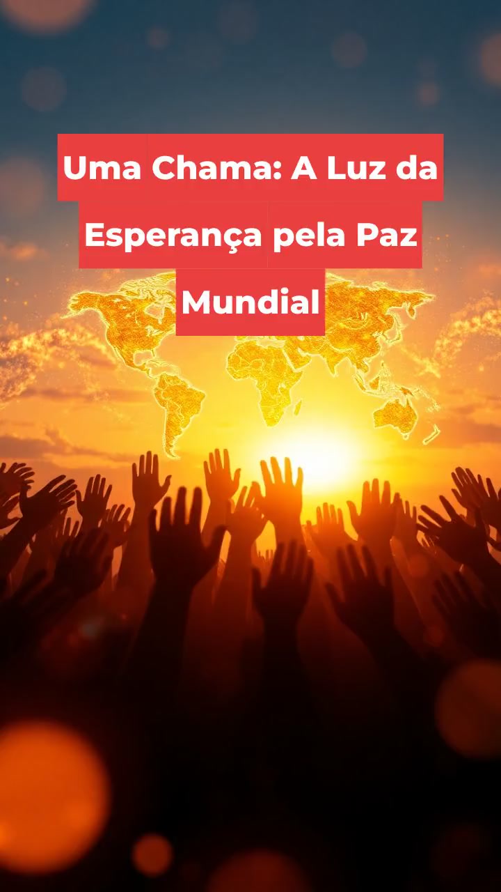 Uma Chama: A Luz da Esperança pela Paz Mundial