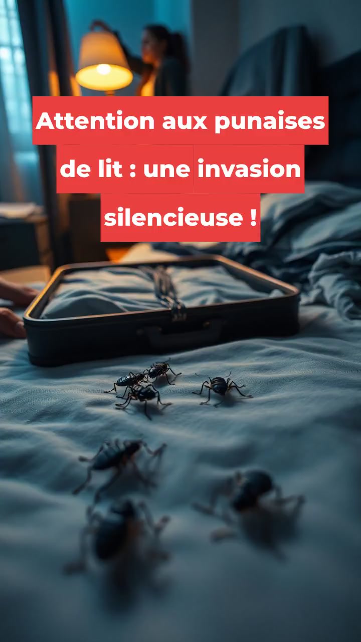 Attention aux punaises de lit : une invasion silencieuse !