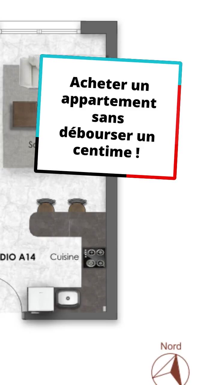 Acheter un appartement sans débourser un centime !