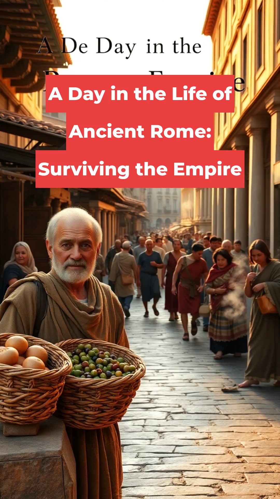 A Day in the Life of Ancient Rome: Surviving the Empire