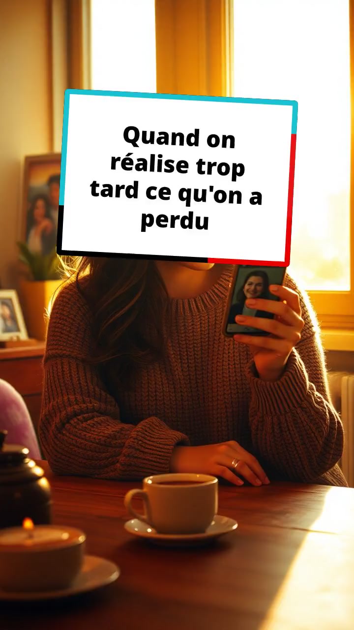 Quand on réalise trop tard ce qu'on a perdu