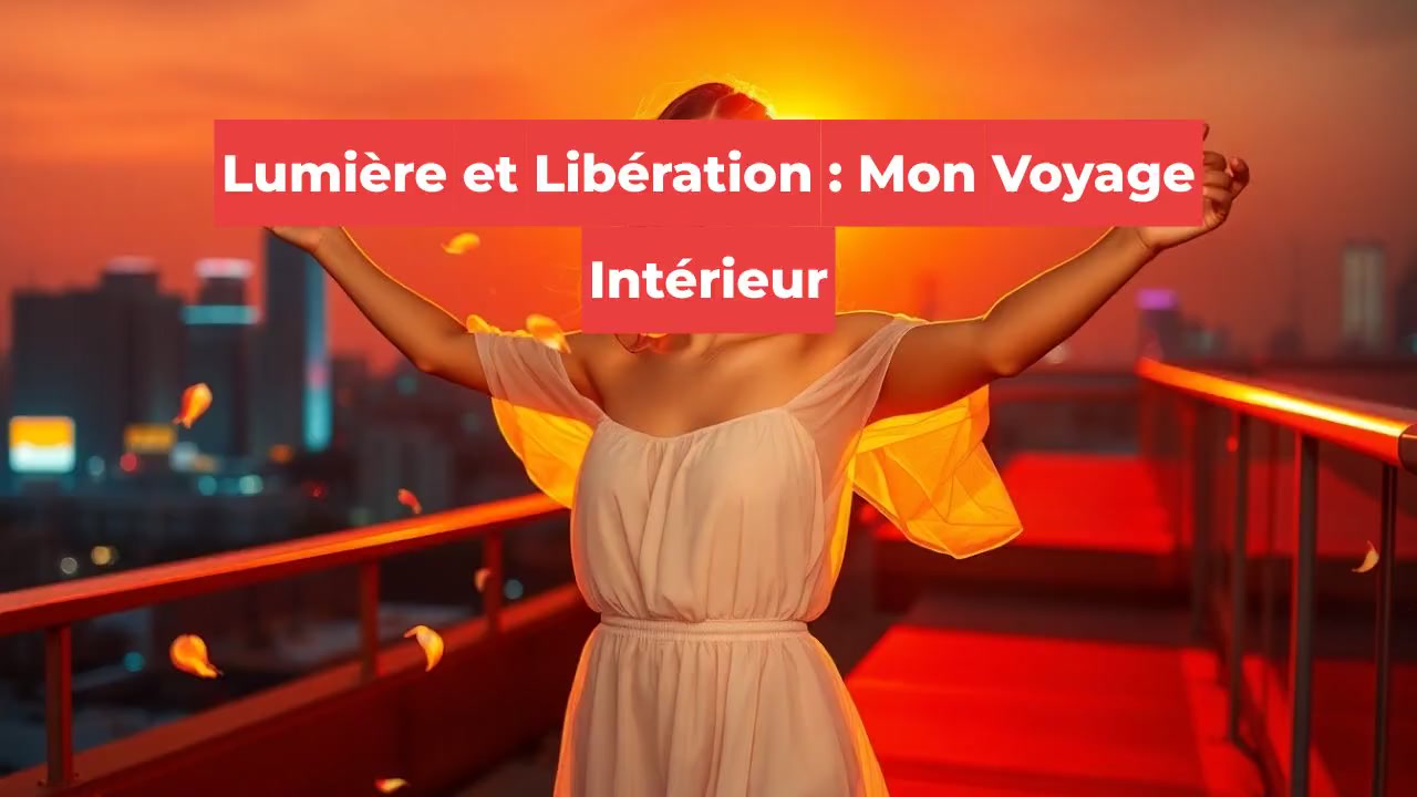 Lumière et Libération : Mon Voyage Intérieur