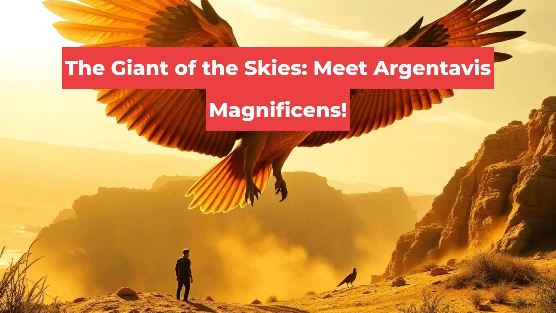 The Giant of the Skies: Meet Argentavis Magnificens!