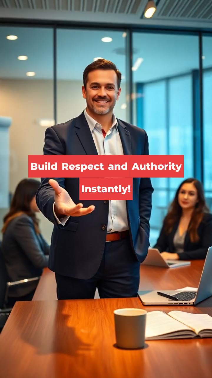 How To Build Respect and Authority Instantly?