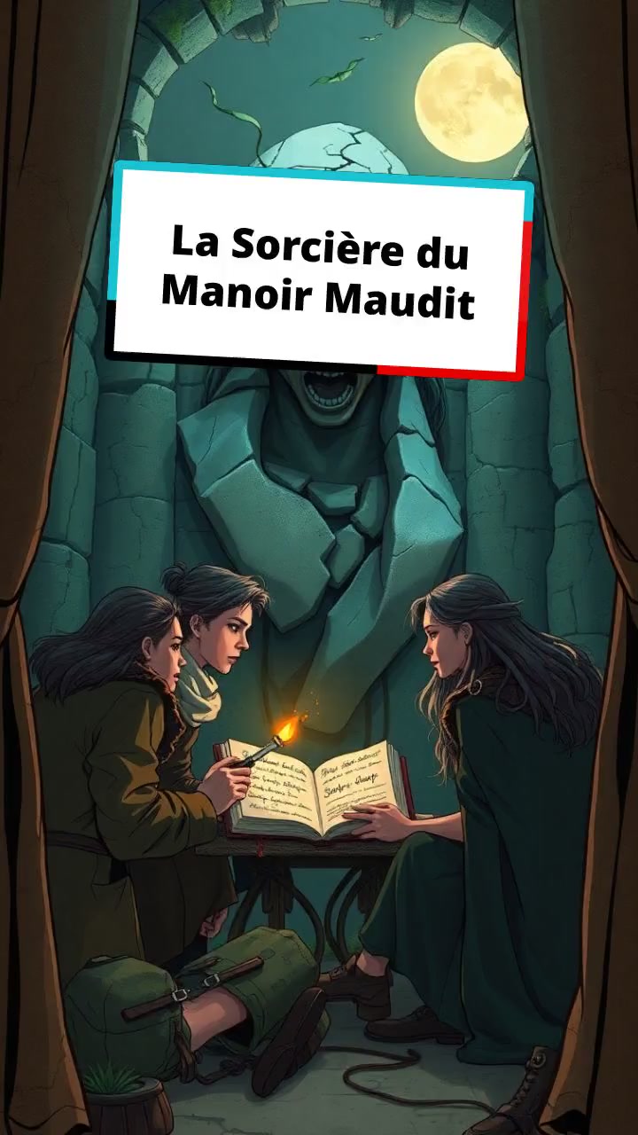 La Sorcière du Manoir Maudit