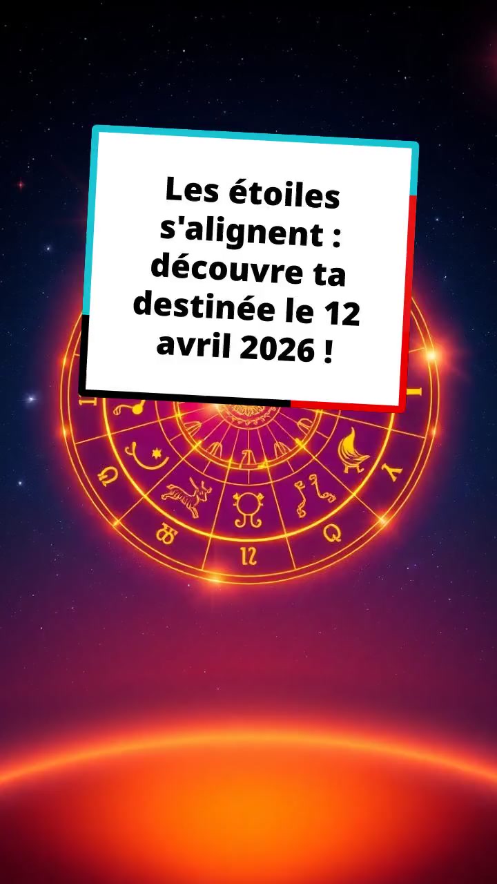Les étoiles s'alignent : découvre ta destinée le 12 avril 2026 !