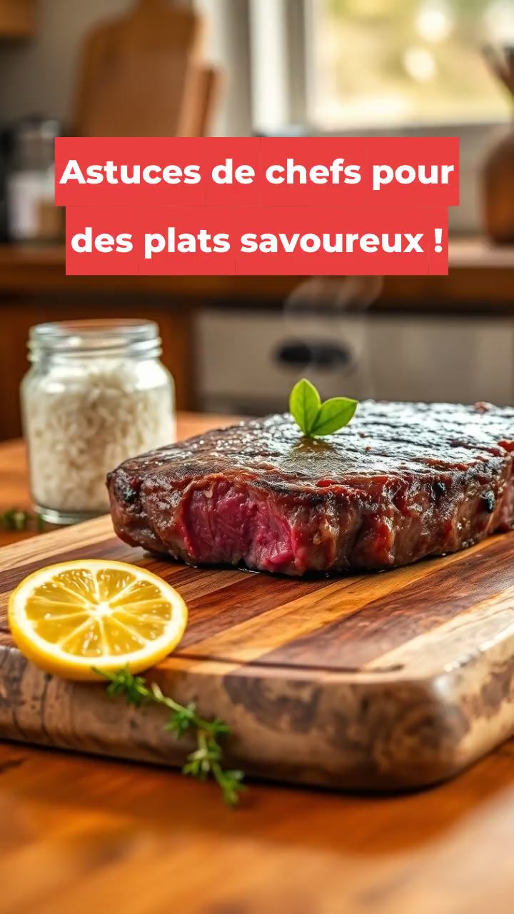 Astuces de chefs pour des plats savoureux !