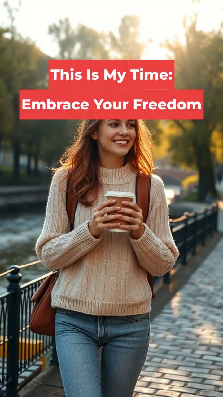 This Is My Time: Embrace Your Freedom