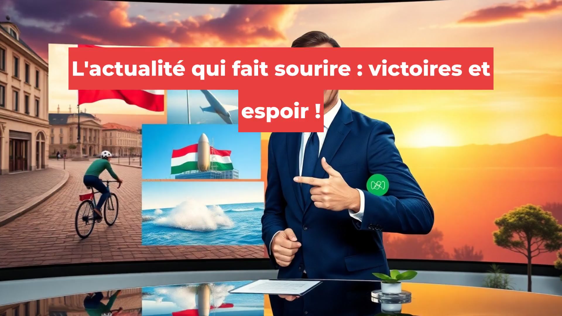 L'actualité qui fait sourire : victoires et espoir !