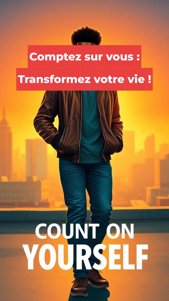 Comptez sur vous : Transformez votre vie !