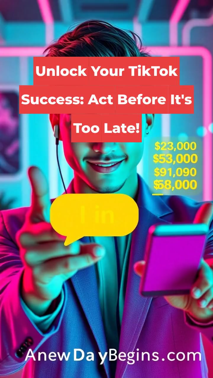 Unlock Your TikTok Success: Act Before It's Too Late!
