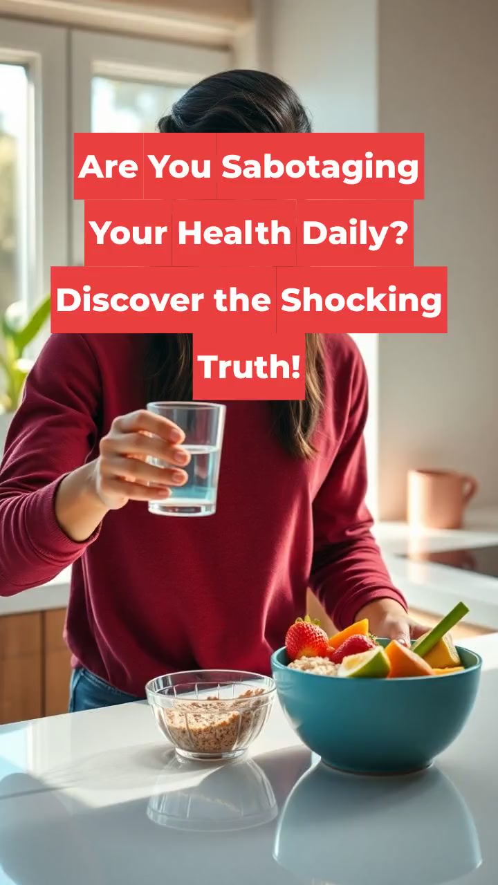 Are You Sabotaging Your Health Daily? Discover the Shocking Truth!