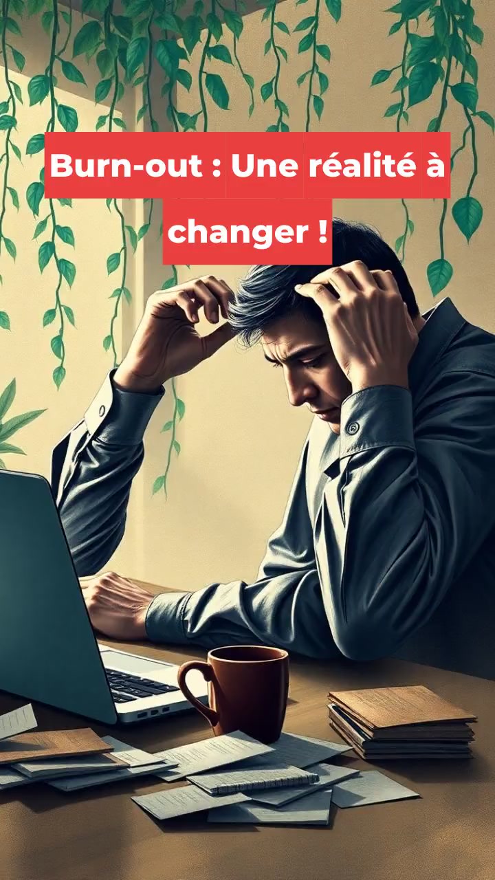 Burn-out : Une réalité à changer !