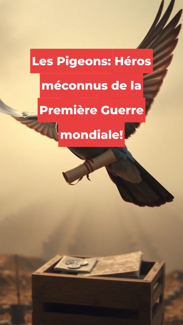 Les Pigeons: Héros méconnus de la Première Guerre mondiale!