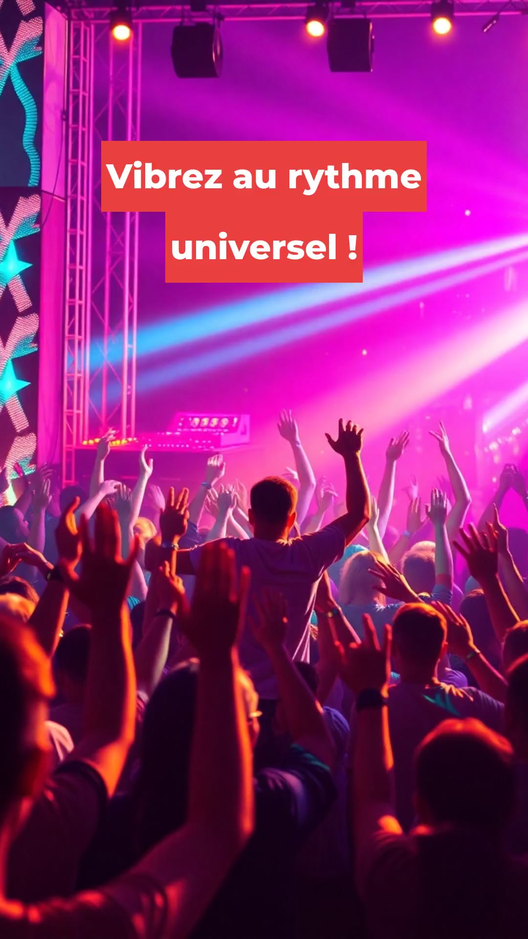 Vibrez au rythme universel !