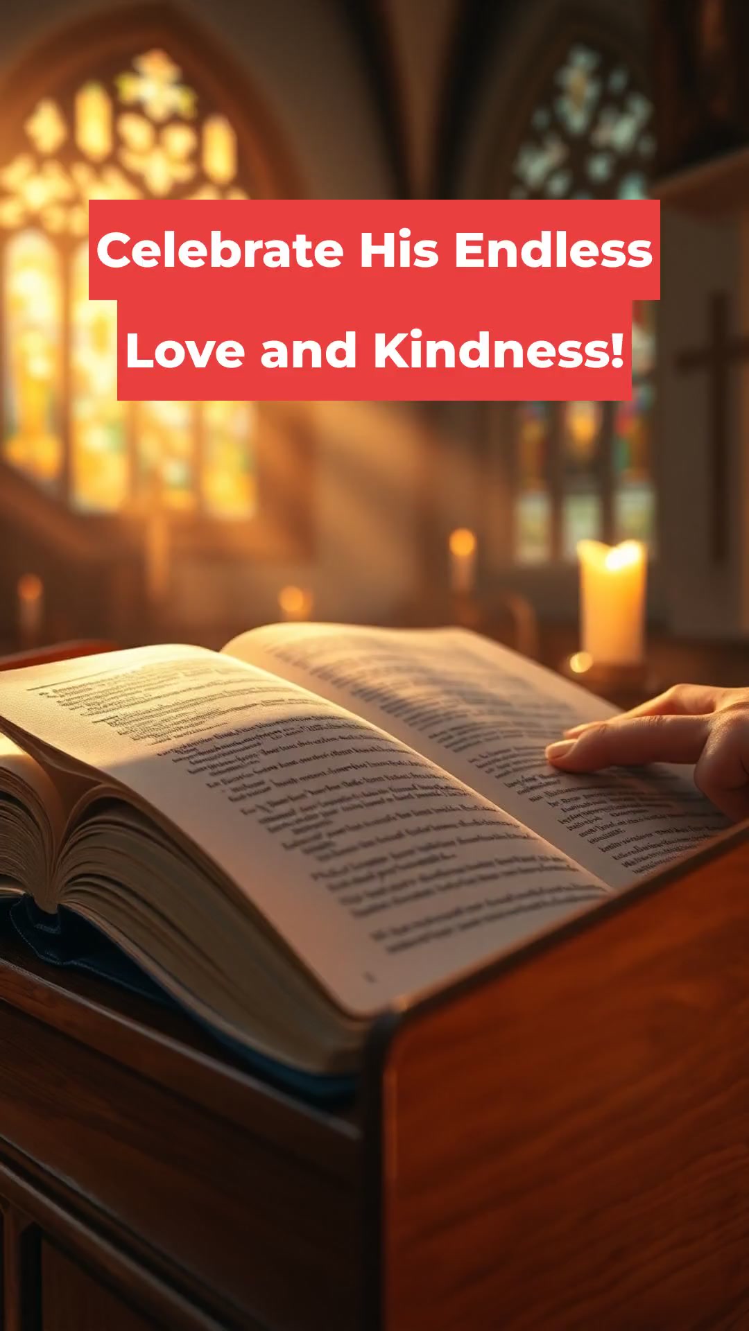 Celebrate His Endless Love and Kindness!