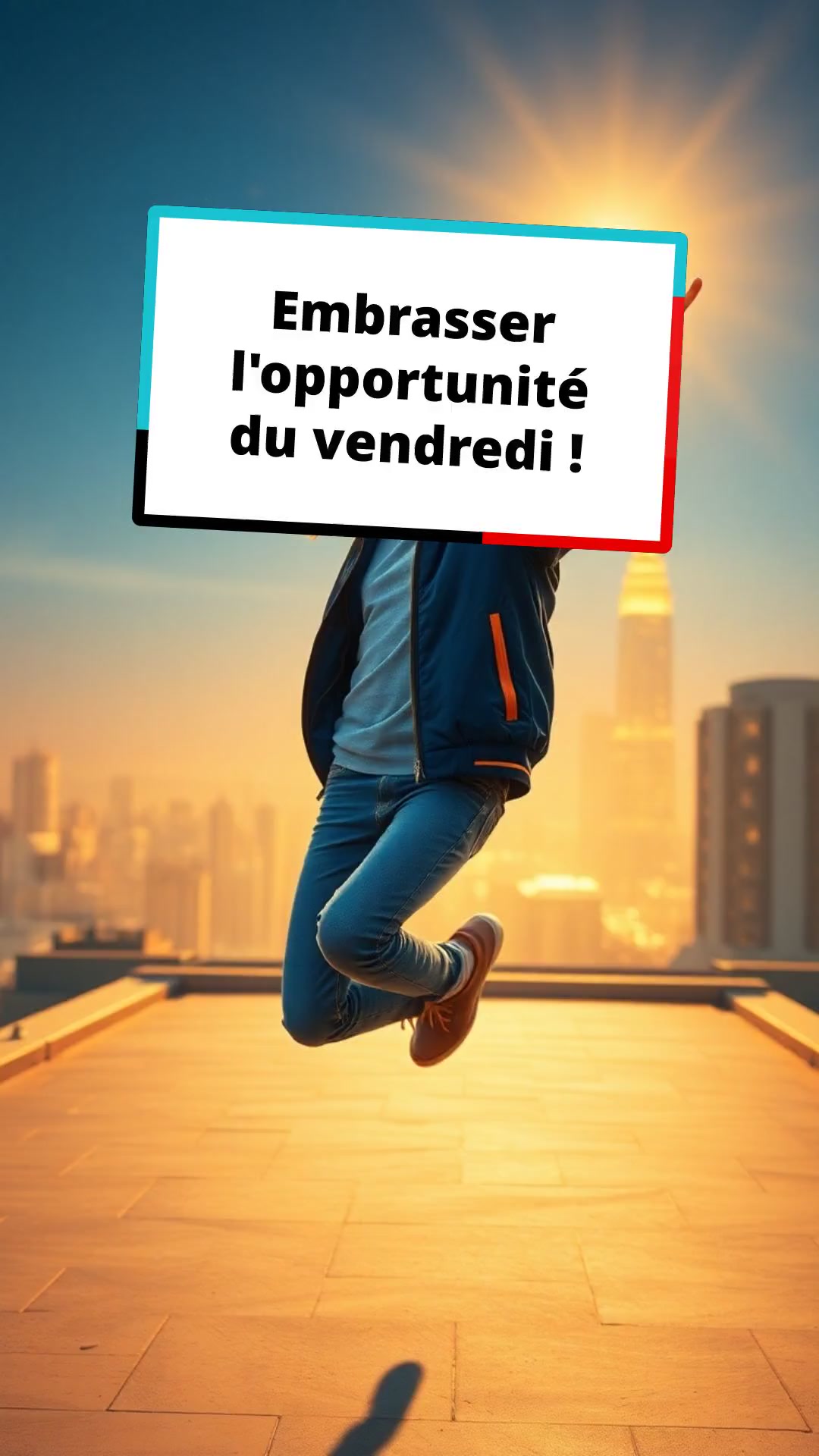 Embrasser l'opportunité du vendredi 1  7 avril !