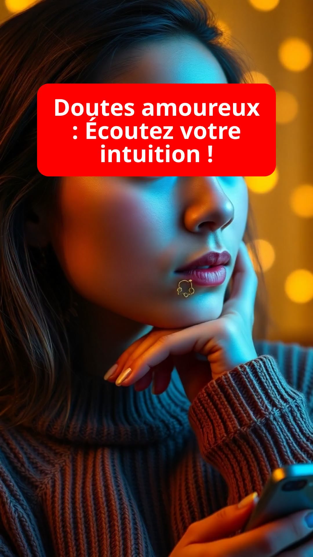 Doutes amoureux : Écoutez votre intuition !