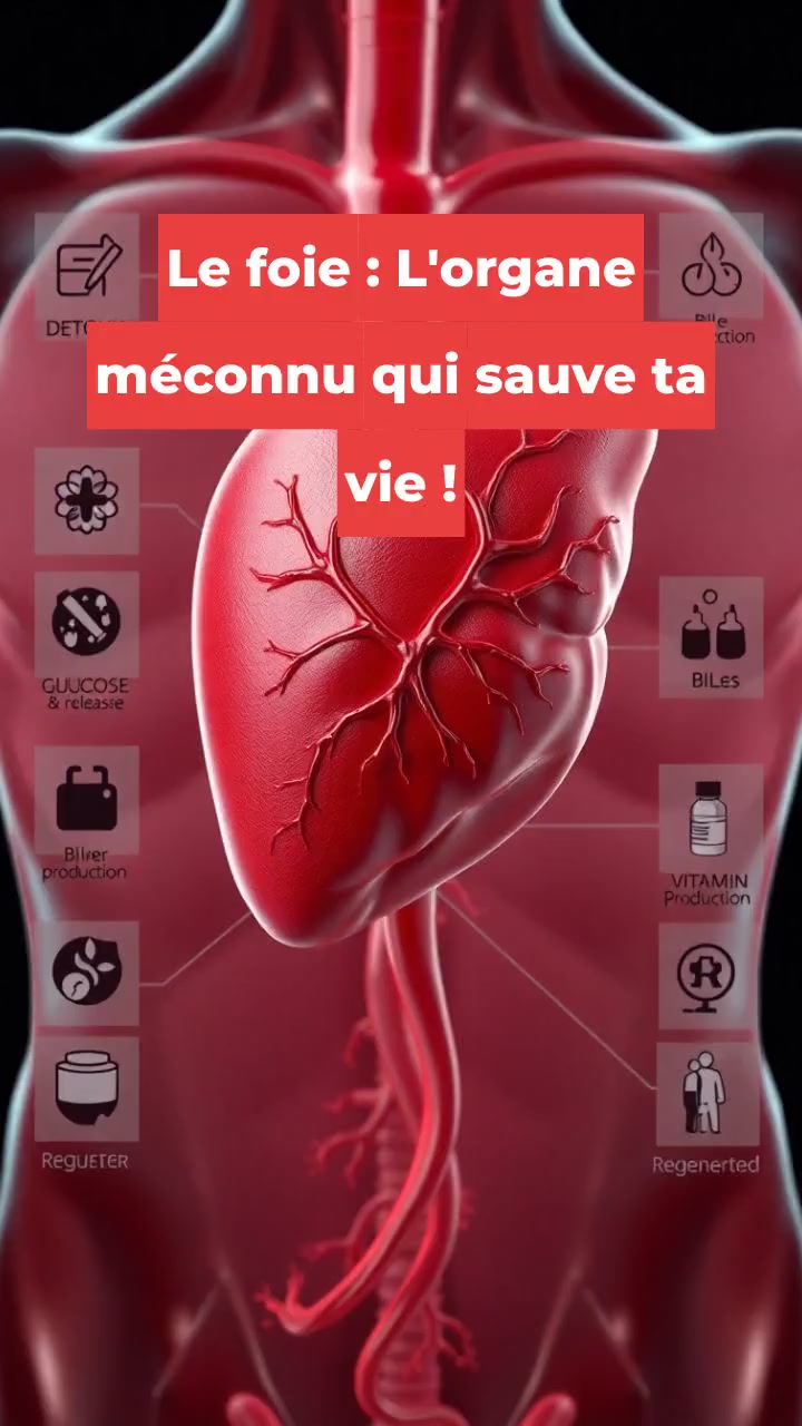 Le foie : L'organe méconnu qui sauve ta vie !