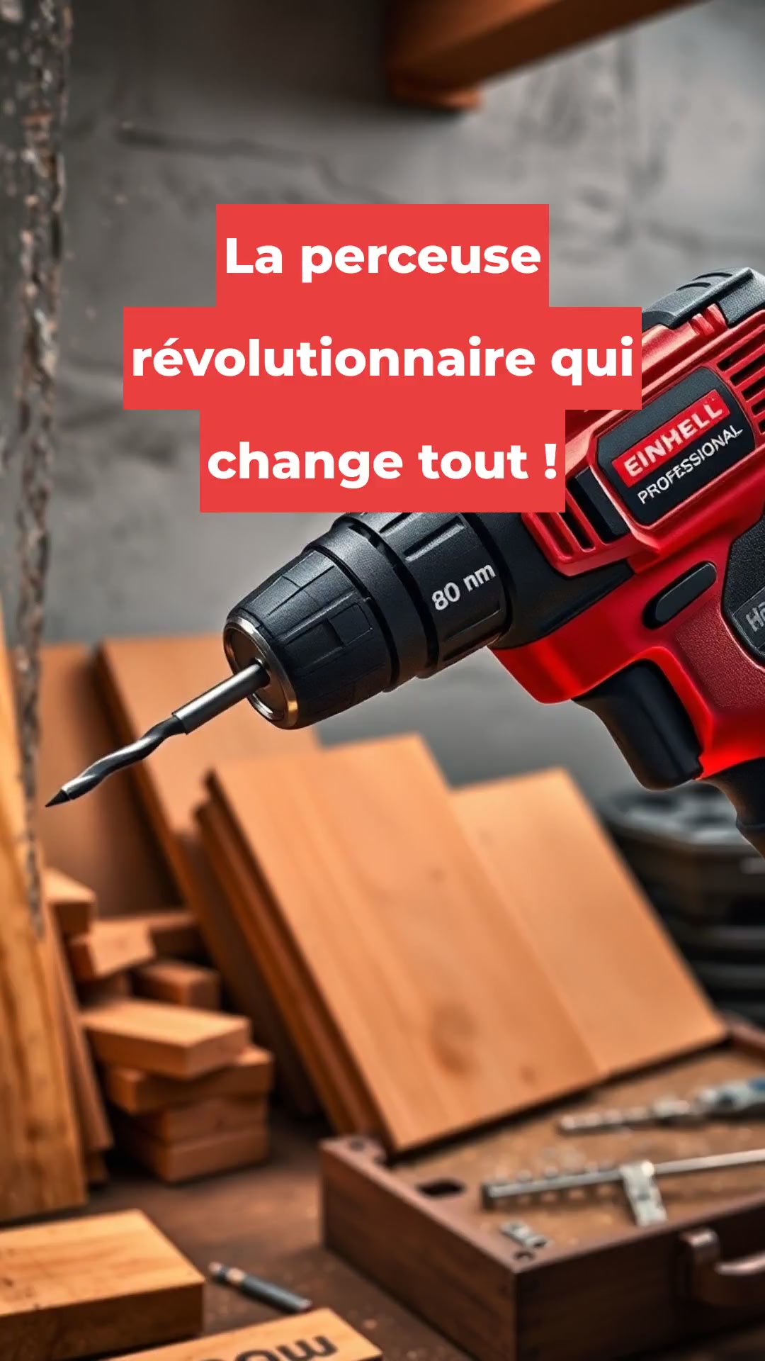 La perceuse révolutionnaire qui change tout !