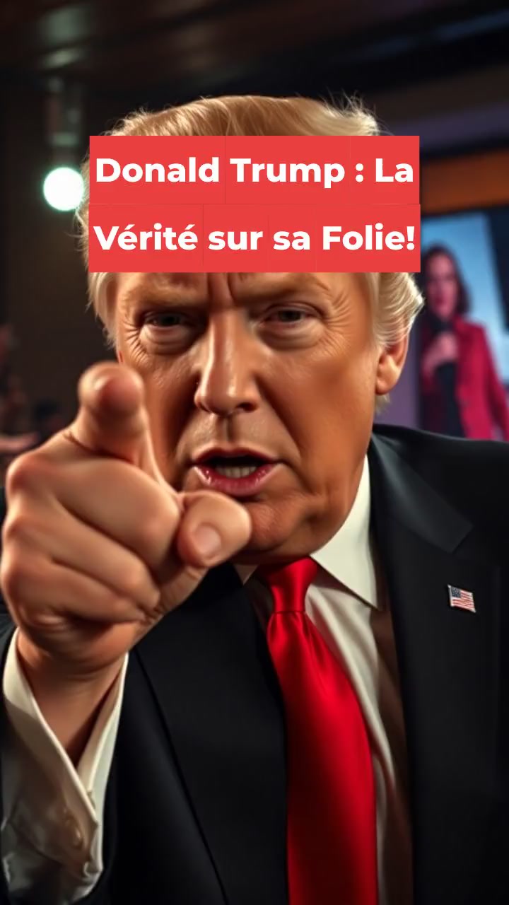 Donald Trump : La Vérité sur sa Folie!