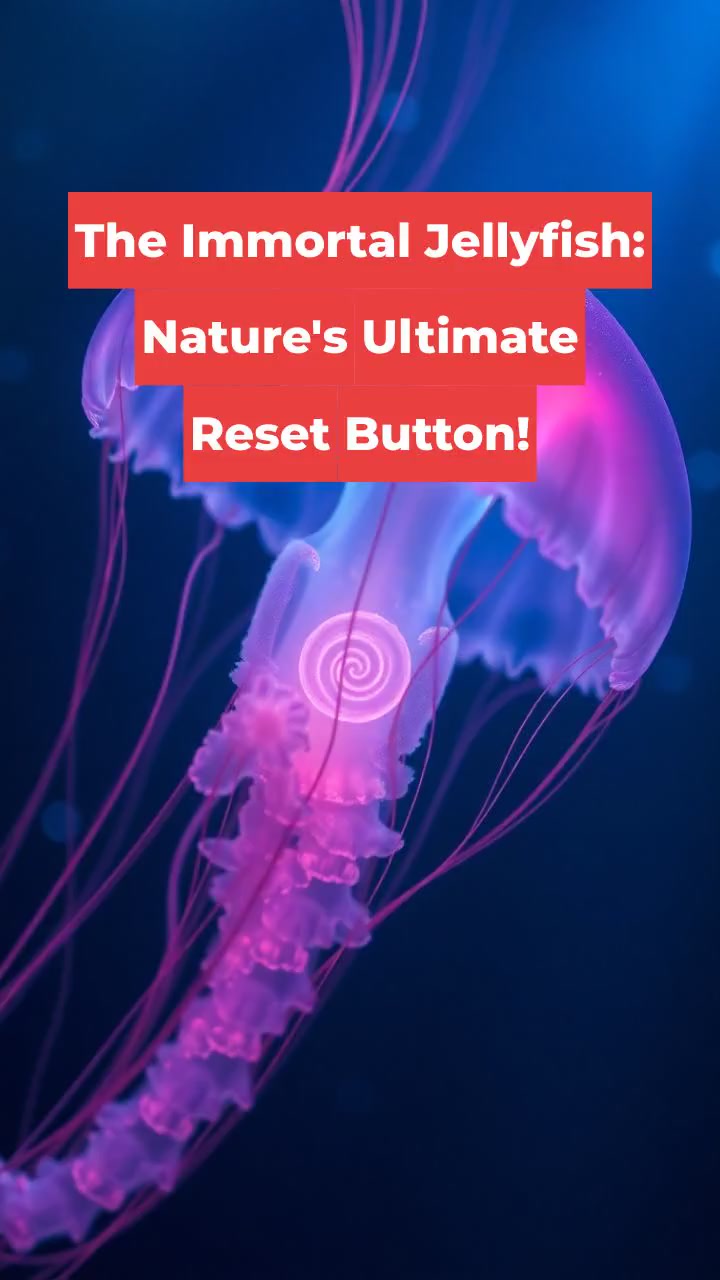 The Immortal Jellyfish: Nature's Ultimate Reset Button!