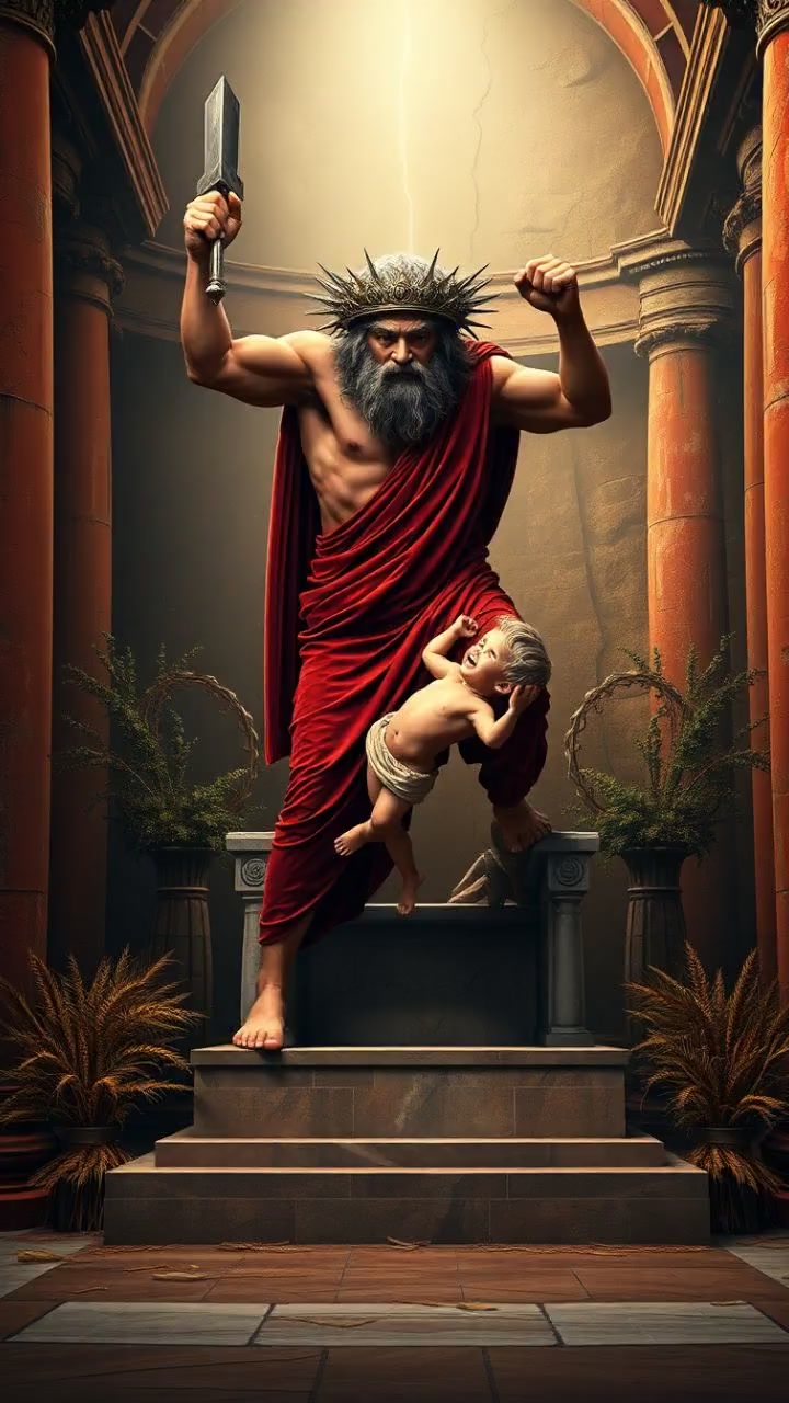 La Terrifiante Histoire de Saturne : Dieu et Dévoreur !