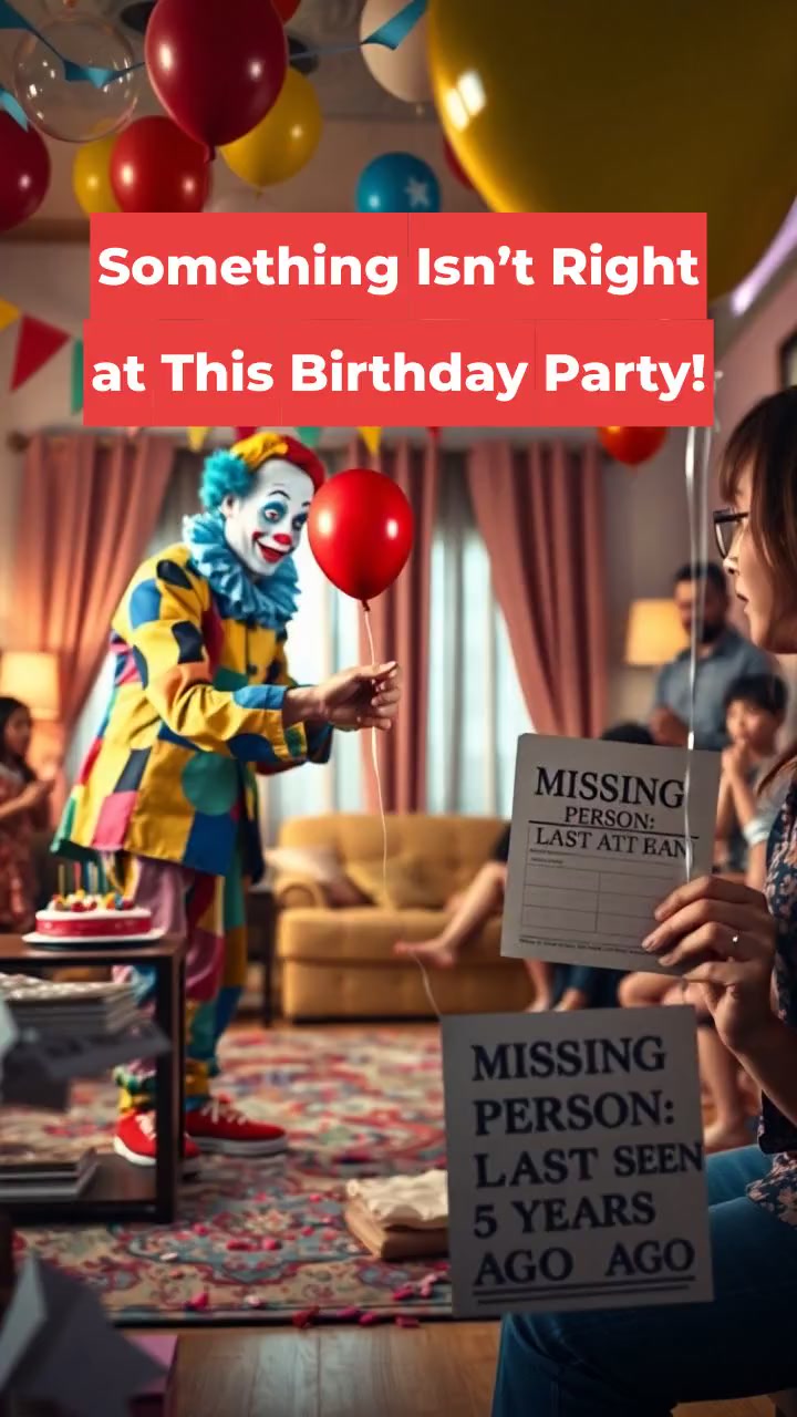 Something Isn’t Right at This Birthday Party!