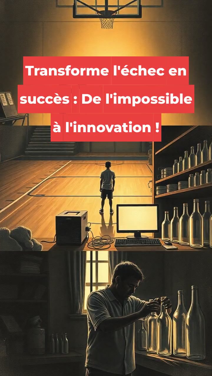 Transforme l'échec en succès : De l'impossible à l'innovation !