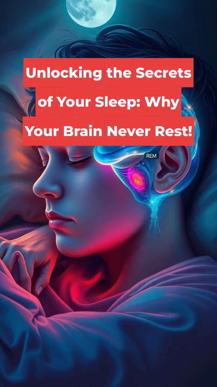Unlocking the Secrets of Your Sleep: Why Your Brain Never Rest!