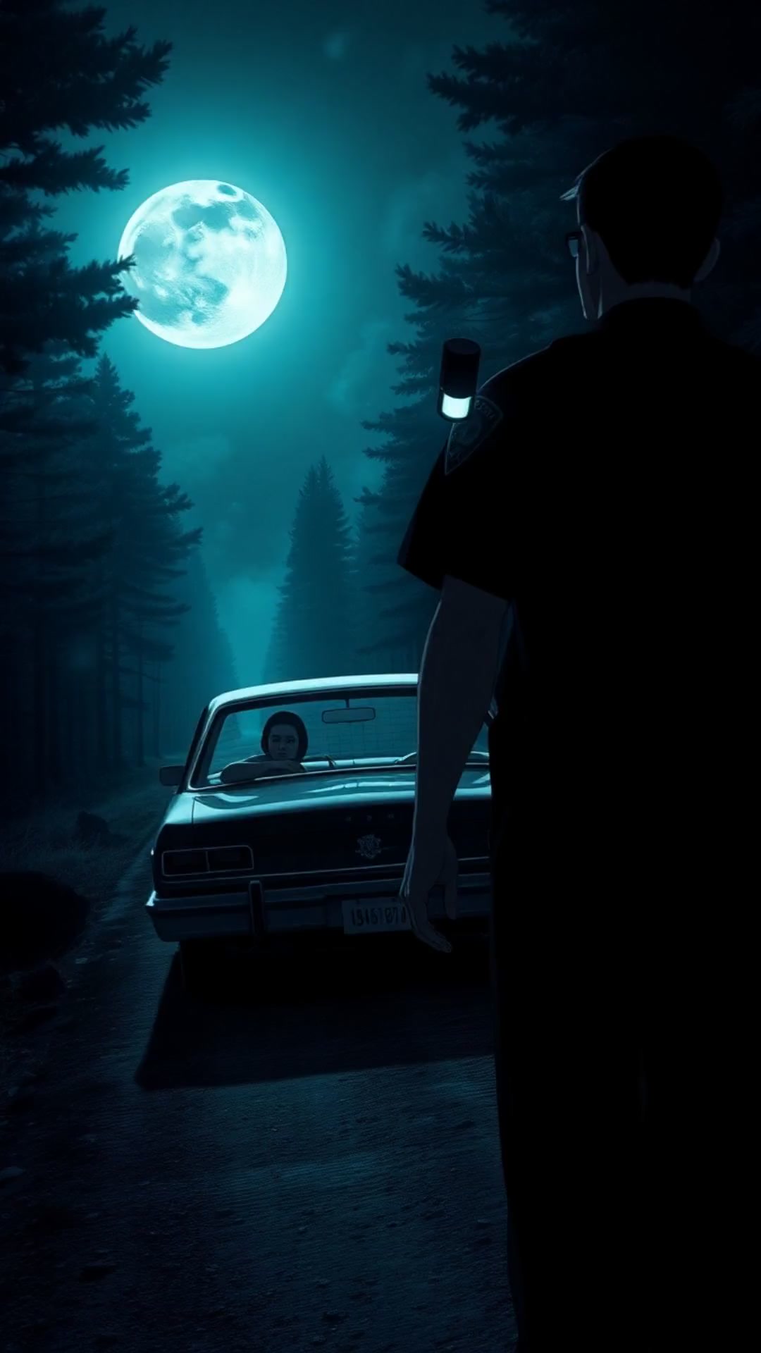 The Ghost in the Patrol Car: A Chilling Encounter