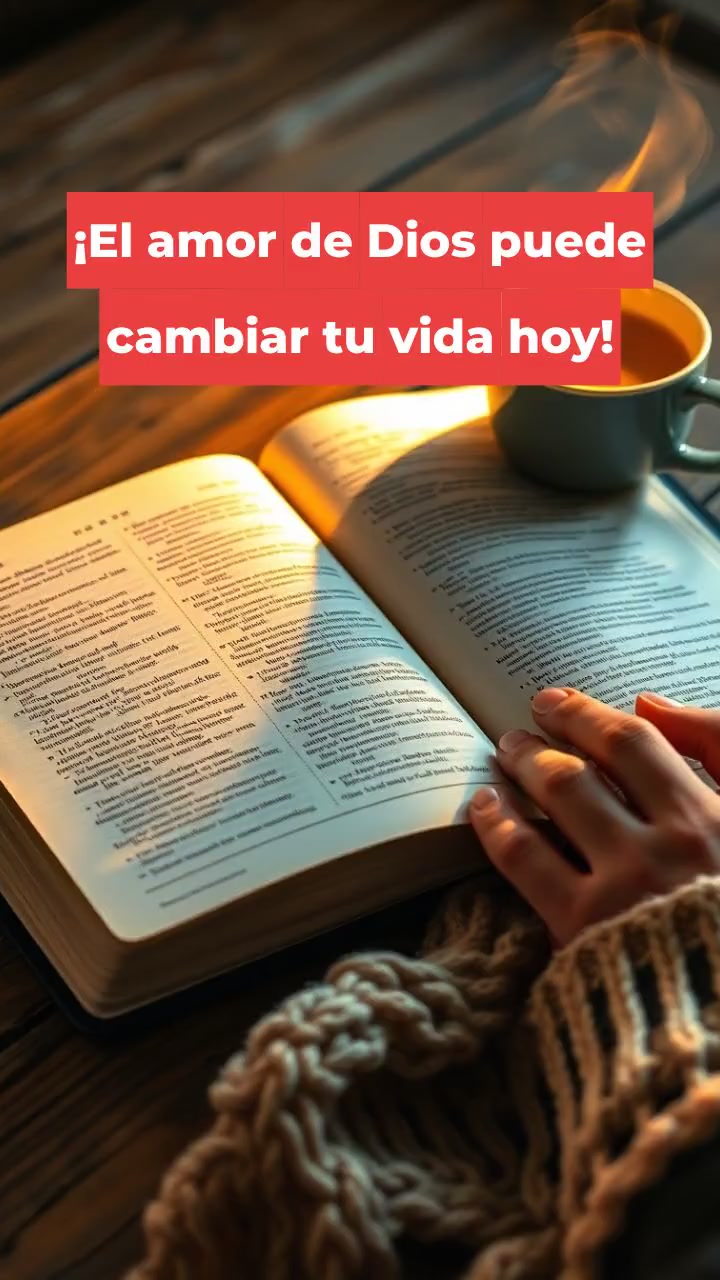 ¡El amor de Dios puede cambiar tu vida hoy!
