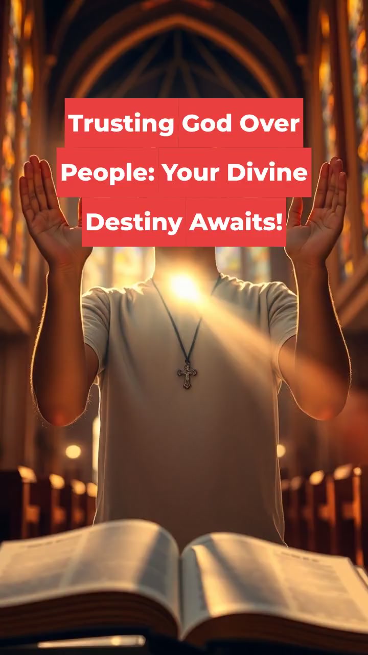 Trusting God Over People: Your Divine Destiny Awaits!
