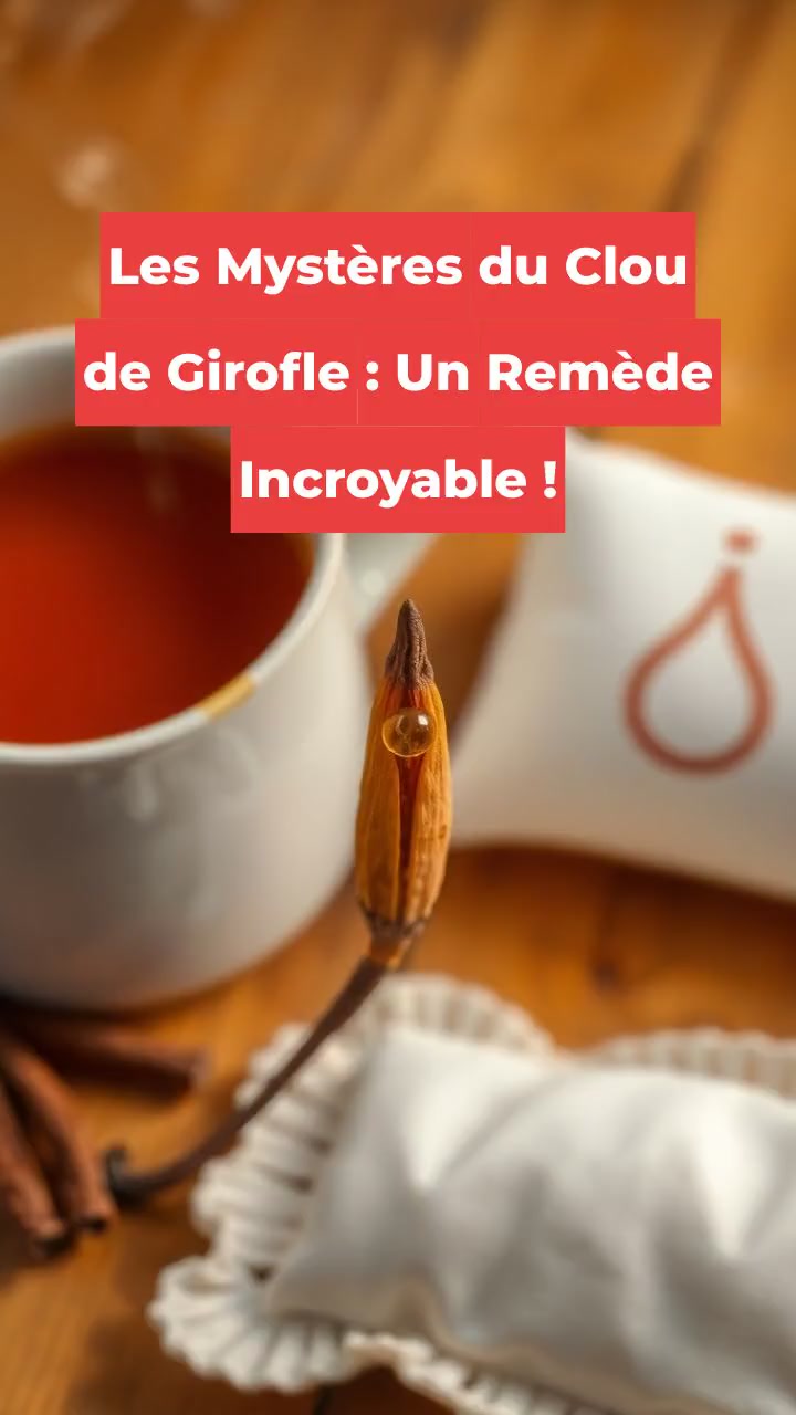Les Mystères du Clou de Girofle : Un Remède Incroyable !
