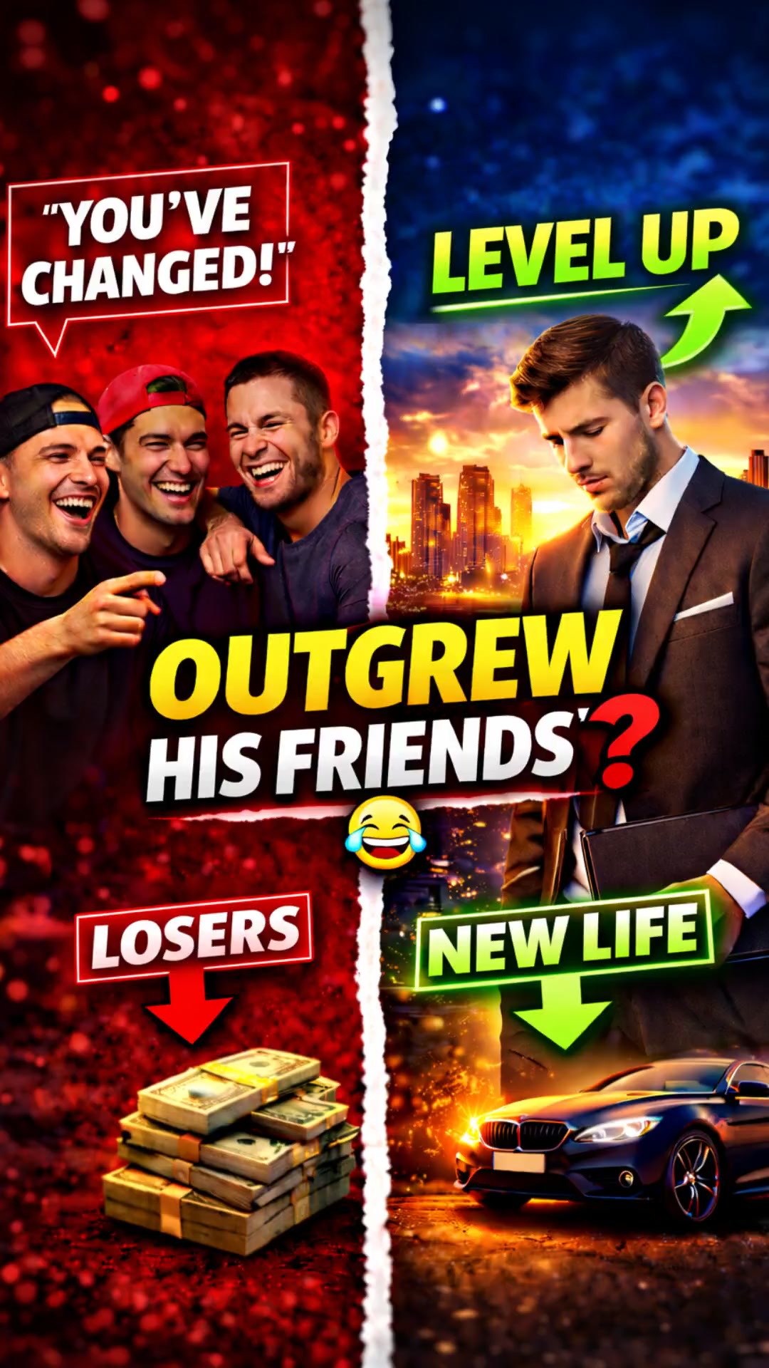 “He Outgrew His Friends… What Happened😳💔”