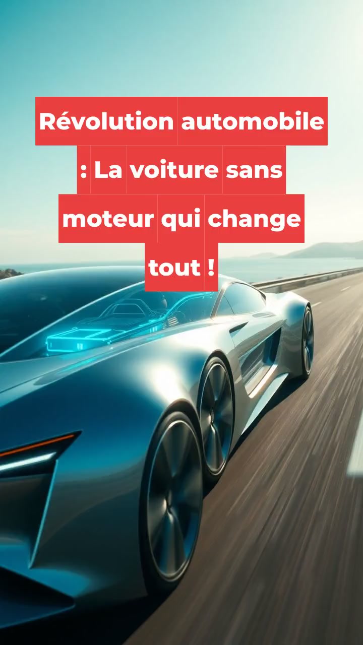 Révolution automobile : La voiture sans moteur qui change tout !