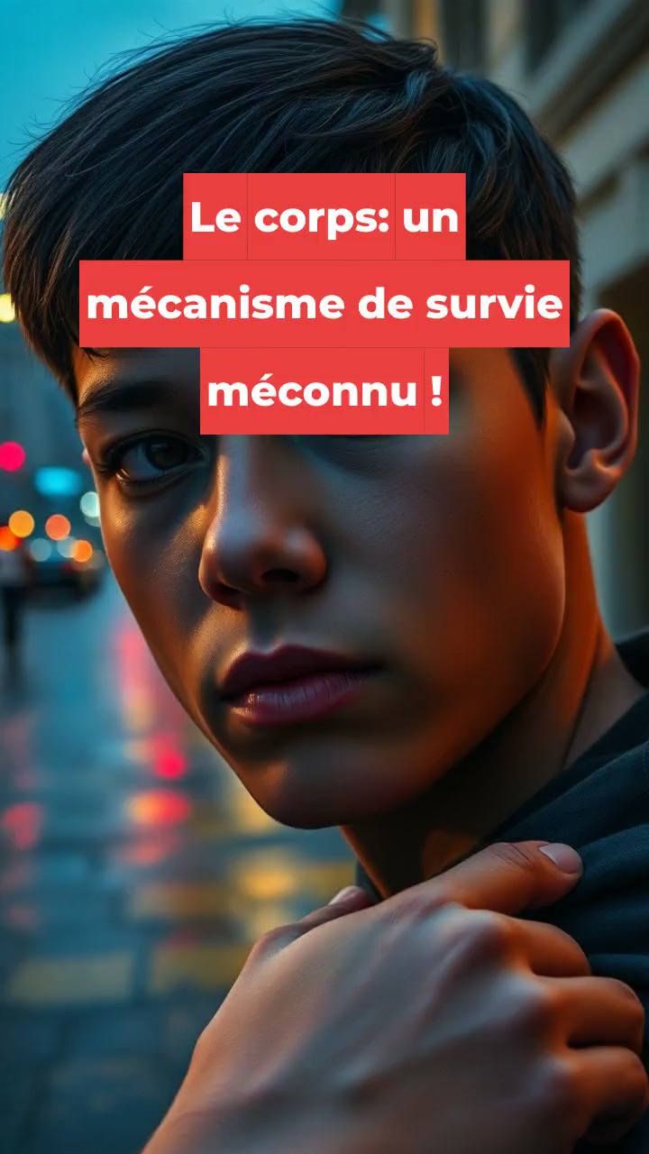 Le corps: un mécanisme de survie méconnu !