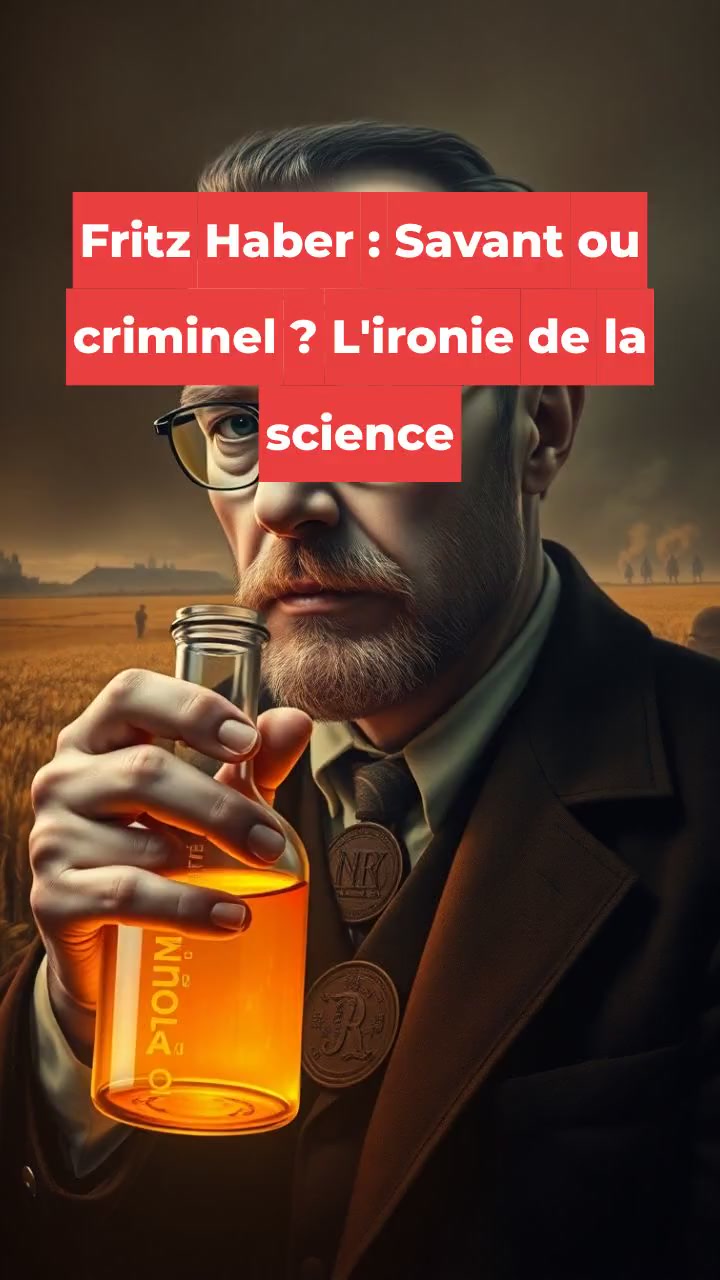 Fritz Haber : Savant ou criminel ? L'ironie de la science