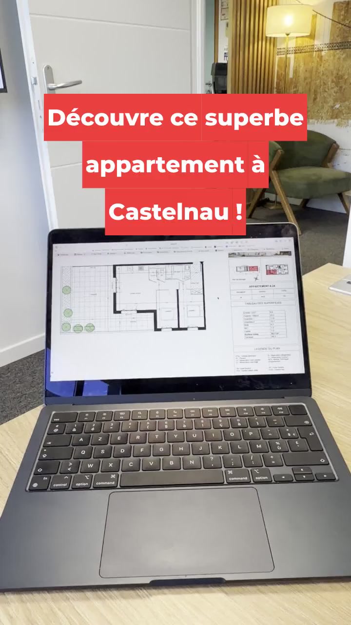 Découvre ce superbe appartement à Castelnau !