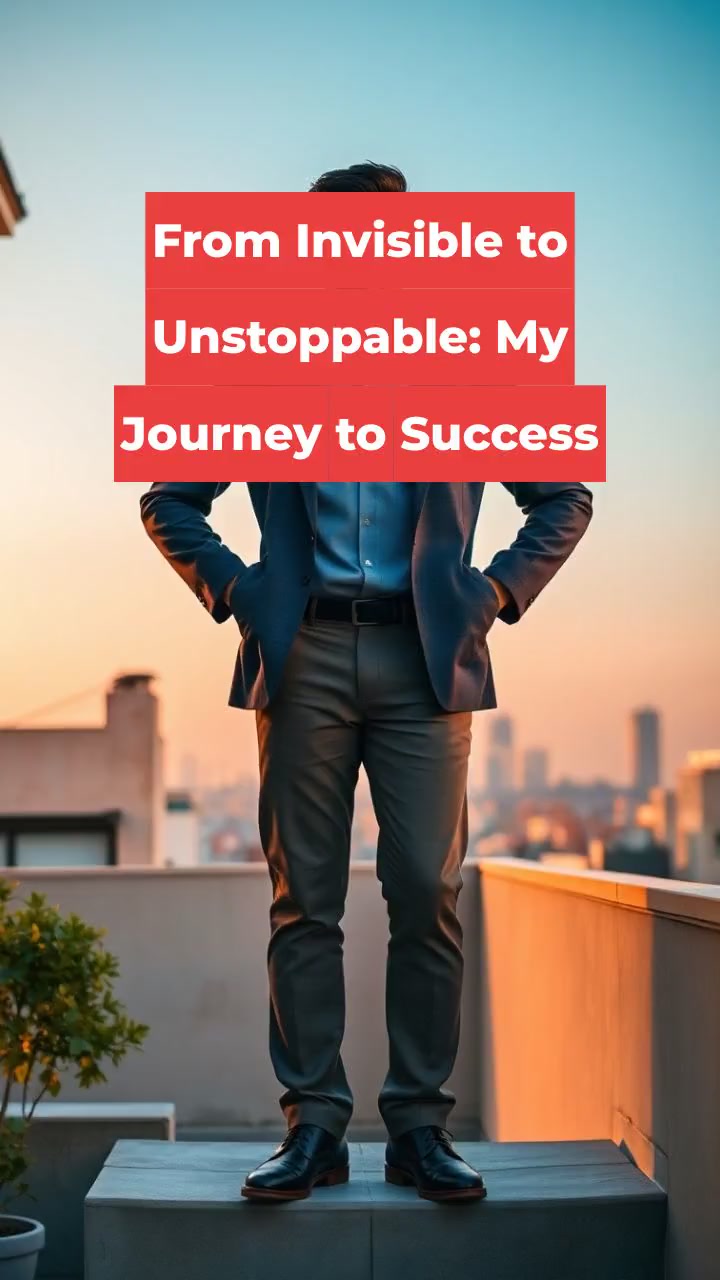 From Invisible to Unstoppable: My Journey to Success