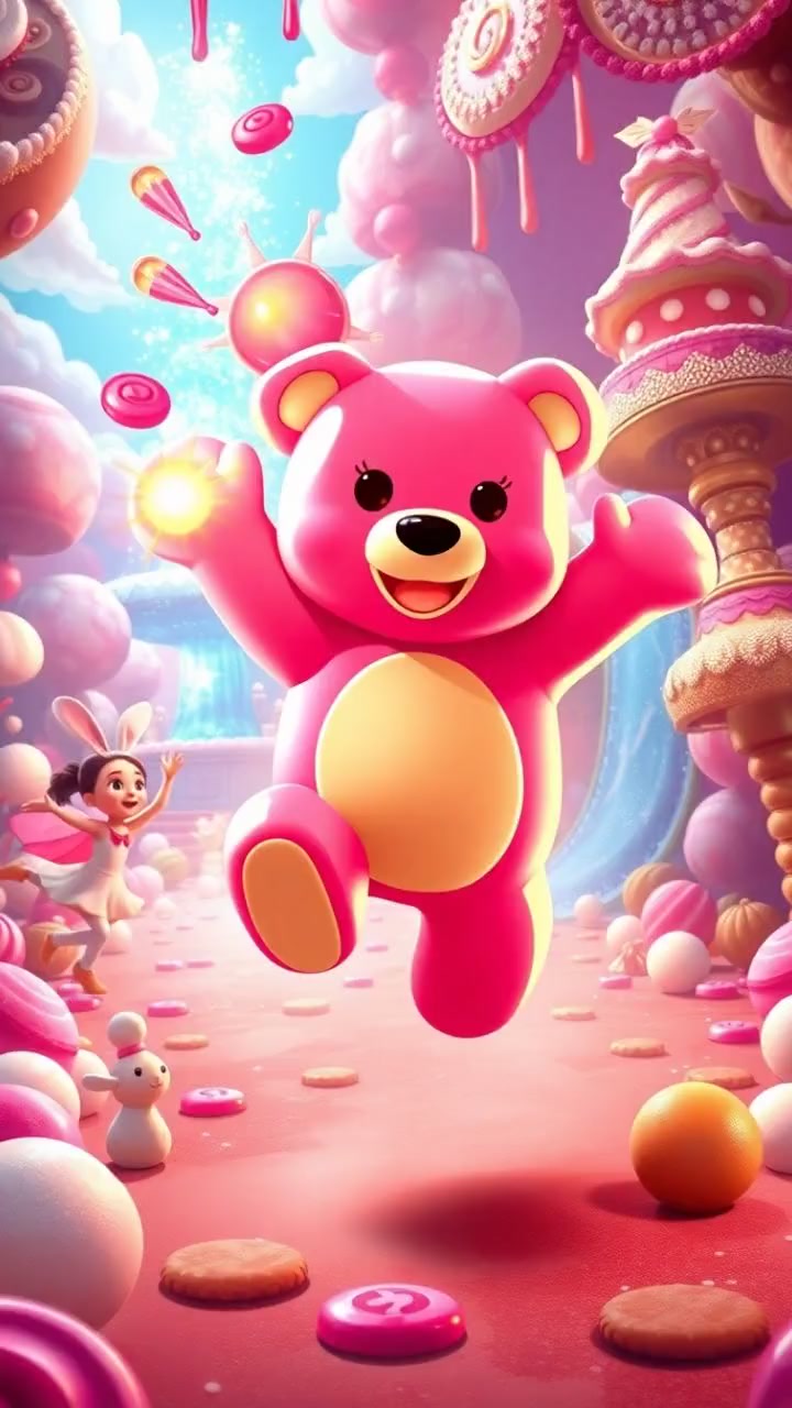 As Aventuras Doce de Gummy: O Herói de Pelúcia!