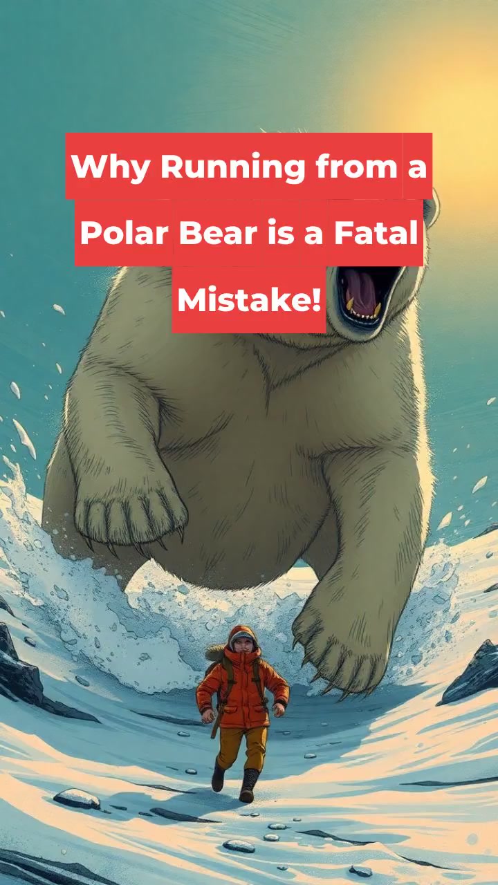 Why Running from a Polar Bear is a Fatal Mistake!