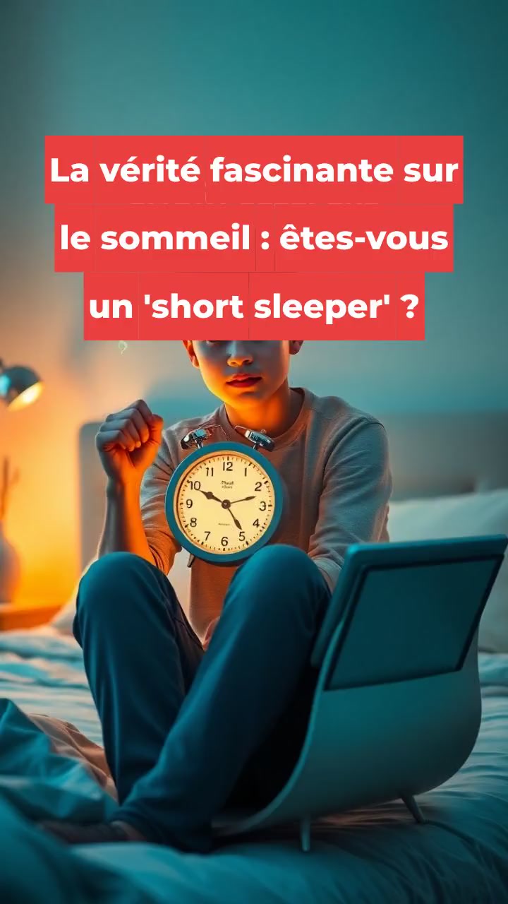 La vérité fascinante sur le sommeil : êtes-vous un 'short sleeper' ?
