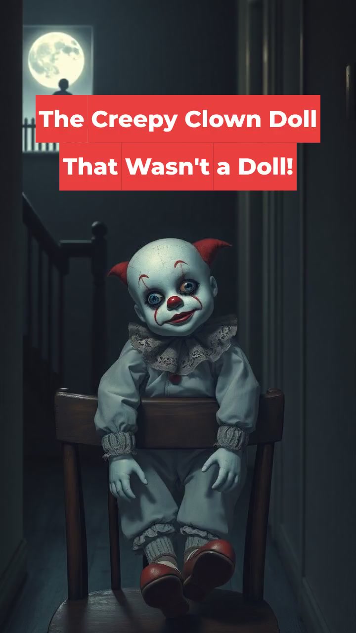 The Creepy Clown Doll That Wasn't a Doll!