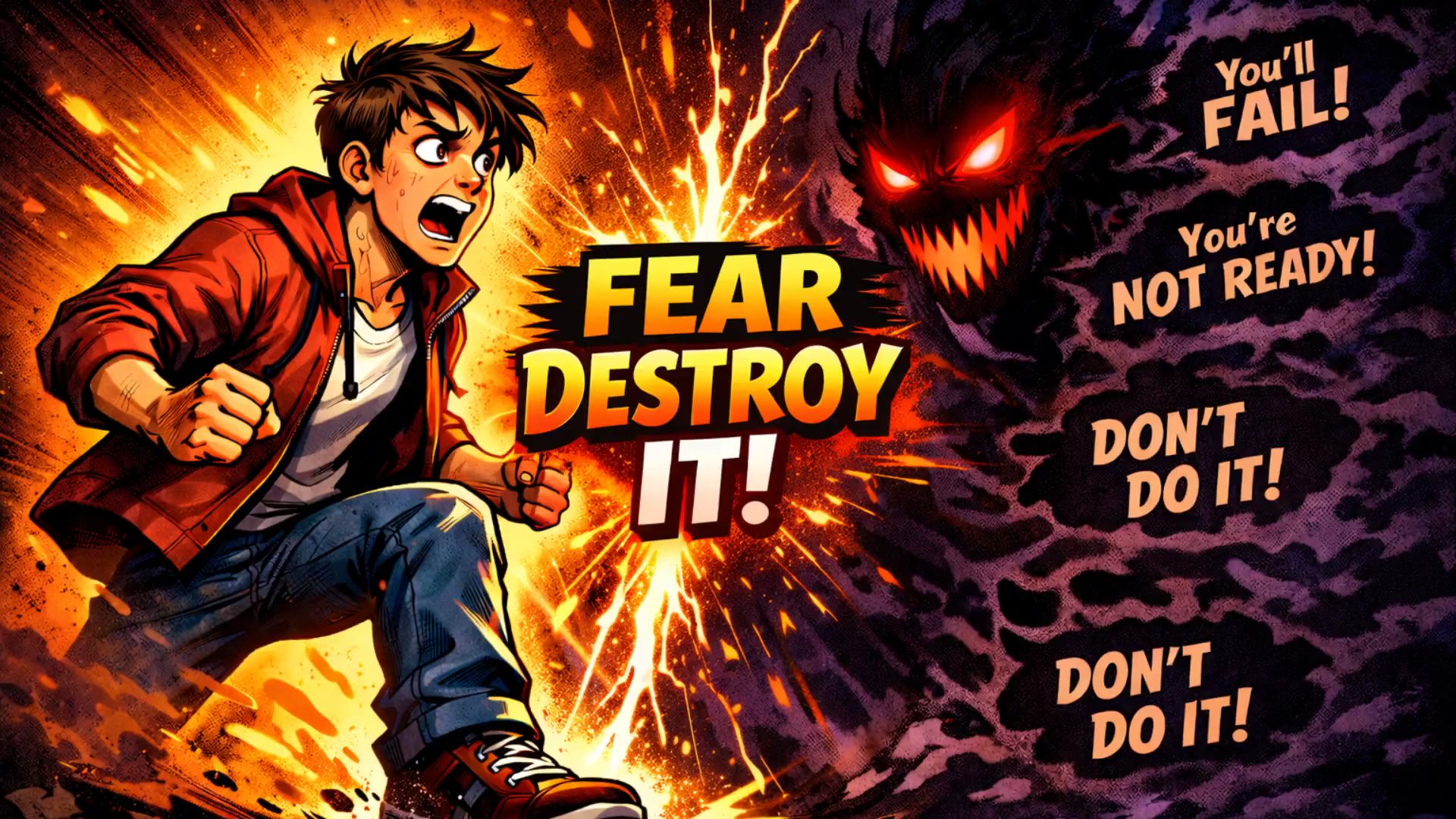 How To Eliminate Fear... His Story