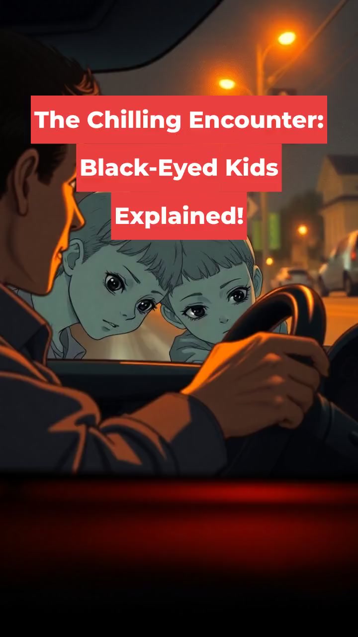 The Chilling Encounter: Black-Eyed Kids Explained!