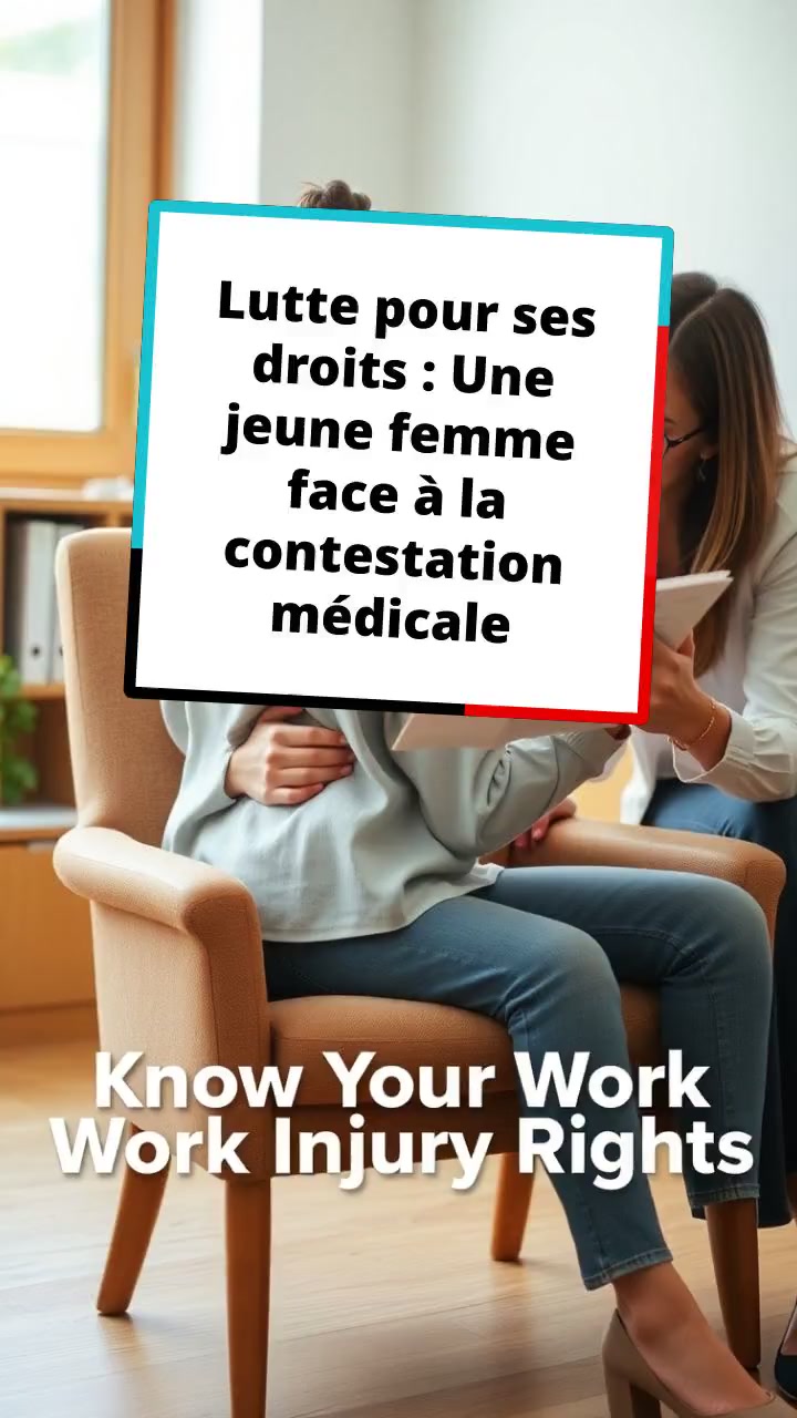 Lutte pour ses droits : Une jeune femme face à la contestation médicale