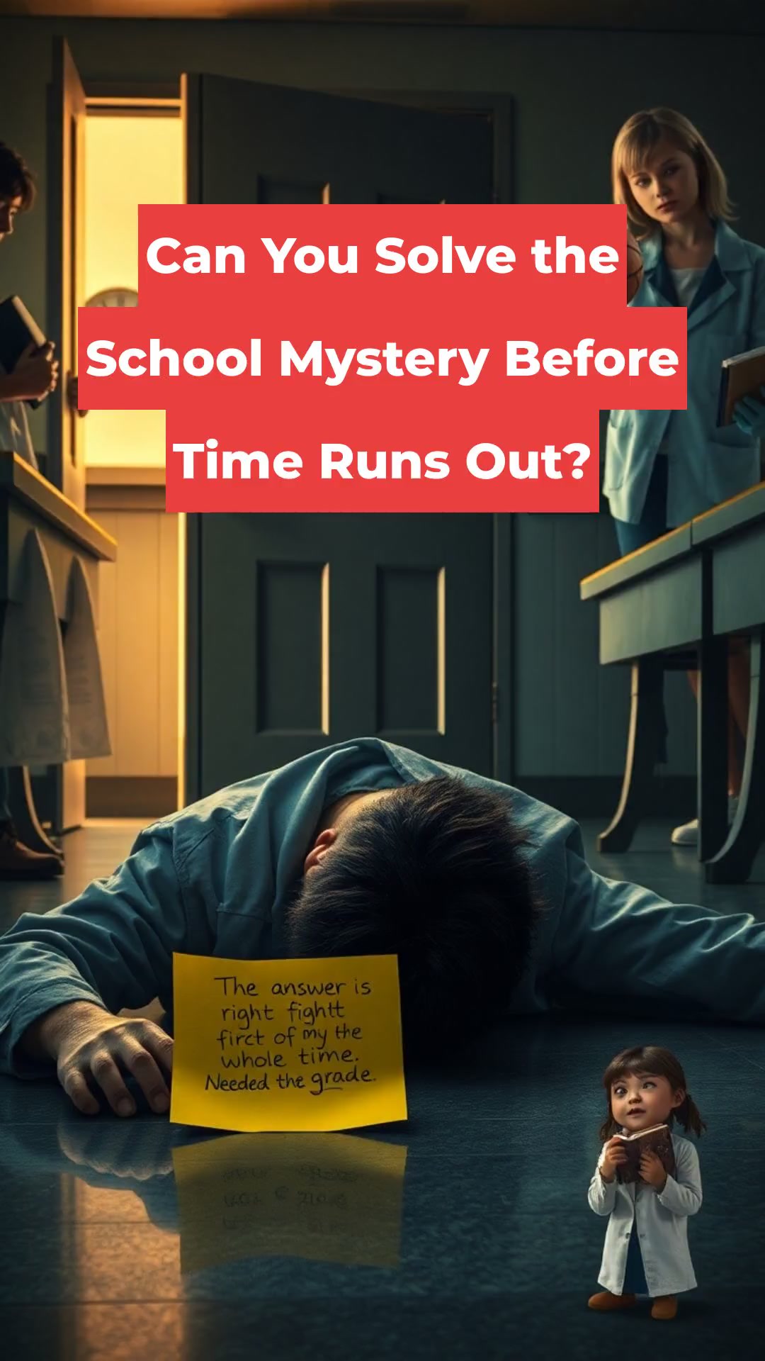 Can You Solve the School Mystery Before Time Runs Out?