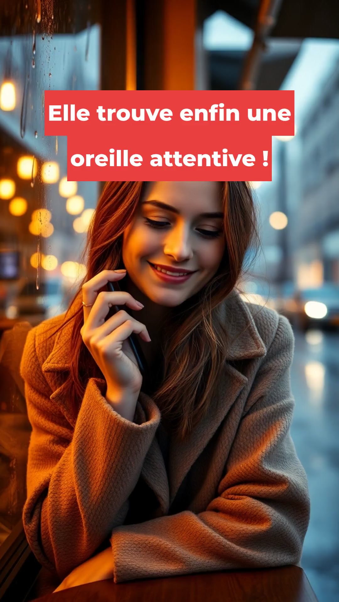 Elle trouve enfin une oreille attentive !