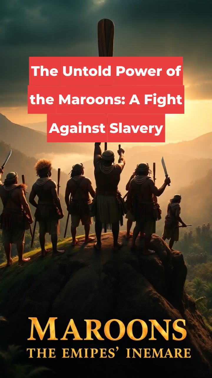 The Untold Power of the Maroons: A Fight Against Slavery